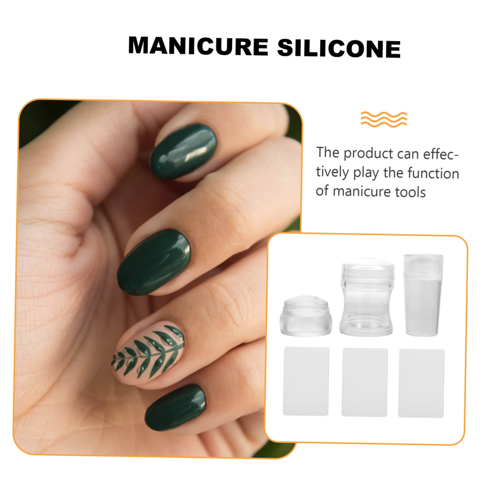 FRCOLOR 12 Set Di Stampini Per Nail Art Strumenti Per Manicure E Timbratura Con 10 Timbri Per Unghie Raschietto Sicuri Per La Pelle E Adatti A Tutte Le Età.