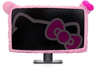 23'' - 34'' Computer Monitor Protective Cover with Cat Ear Design