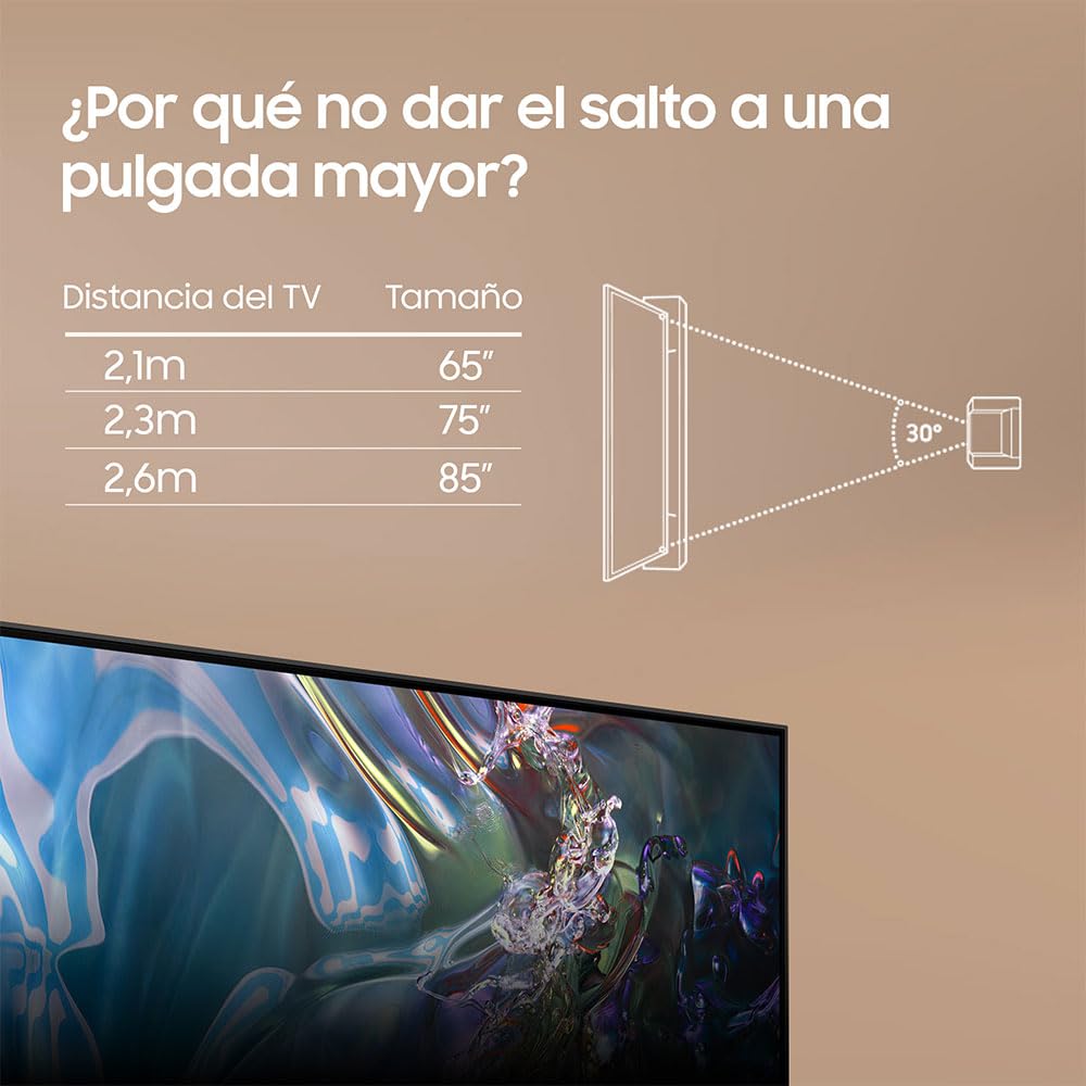 Samsung Q60d Tq43q60dau 43´´ 4k Qled Tv One Size
