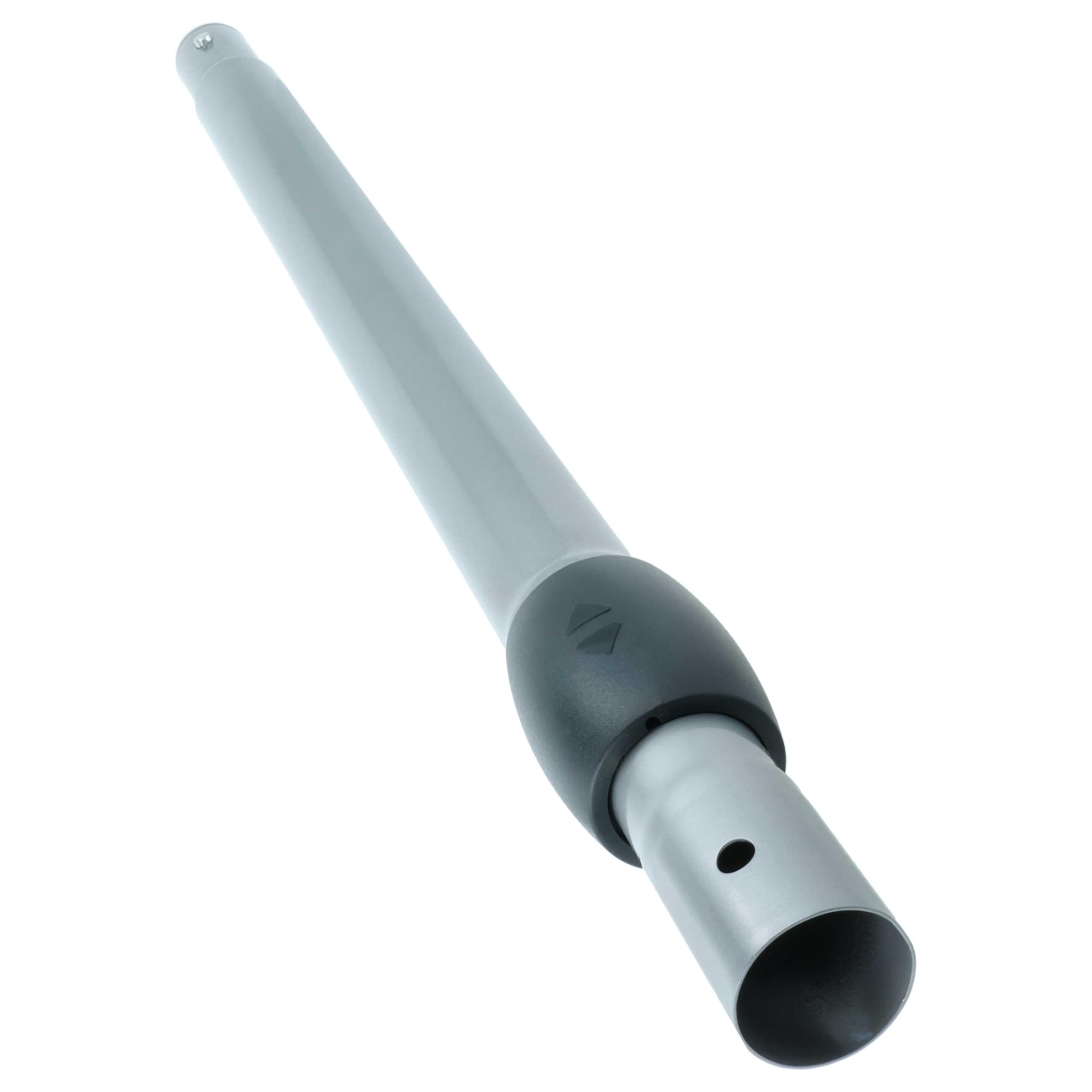 vhbw Staubsaugerohr kompatibel mit Philips PowerPro Powercyclone Triactive FC8769/91 Staubsauger - 31/33,5 mm Anschluss, 61,5-101,5cm Silber Grau