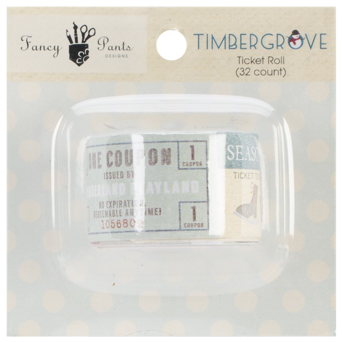 Timbergrove Tickets 32/Roll-