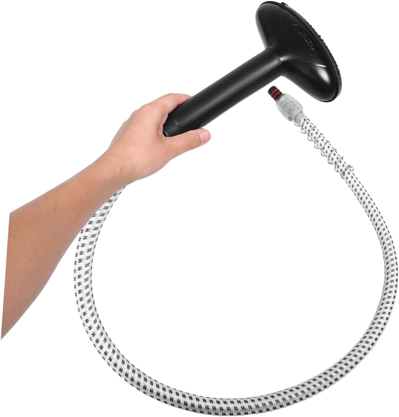 Handheld Steamer Nozzle Replacement with Brush Garment Steamer Hose for Home Travel Leakproof Design Easy Installation Consistent Steam Flow for Dust Hair Removal