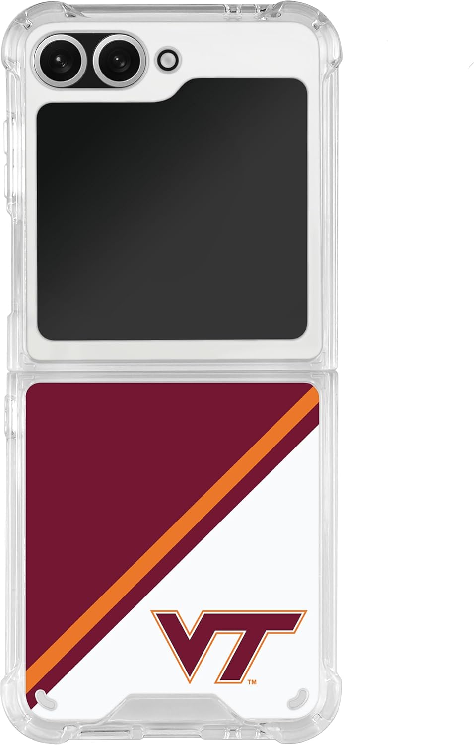 Affinity Bands Virginia Tech Hokies Champion Series HD Phone Case Compatible with Samsung Galaxy Z Flip6