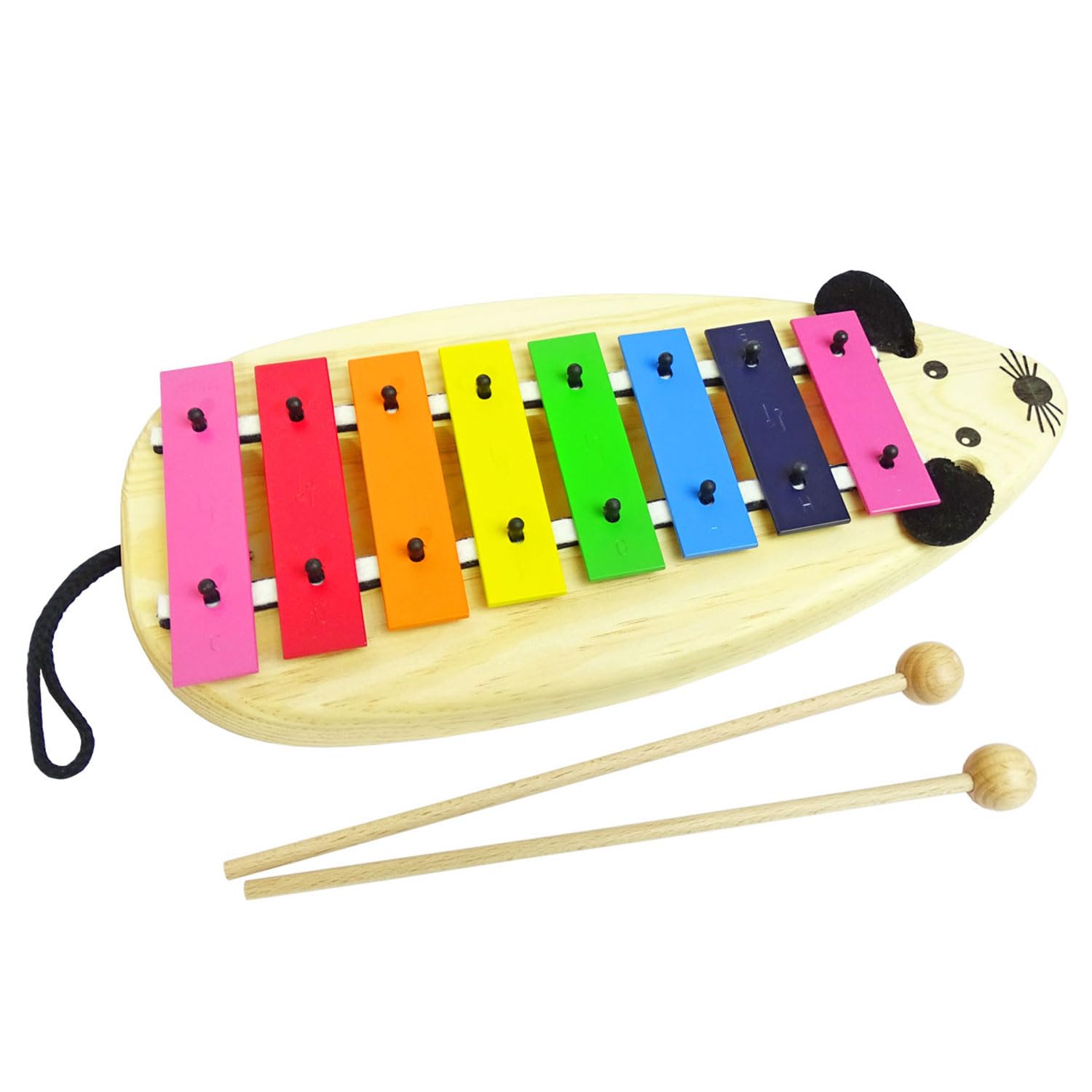 Sonor MG Maus Glockenspiel + keepdrum Tasche Pink