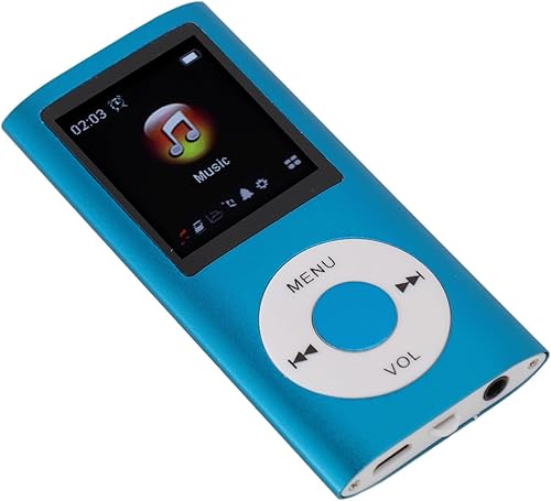 Miniatura 3 de Reproductor de MP3, reproductor de música portátil de 1.8 pulgadas, pantalla TFT con sonido HiFi, 7 modos de sonido USB recargable digital para