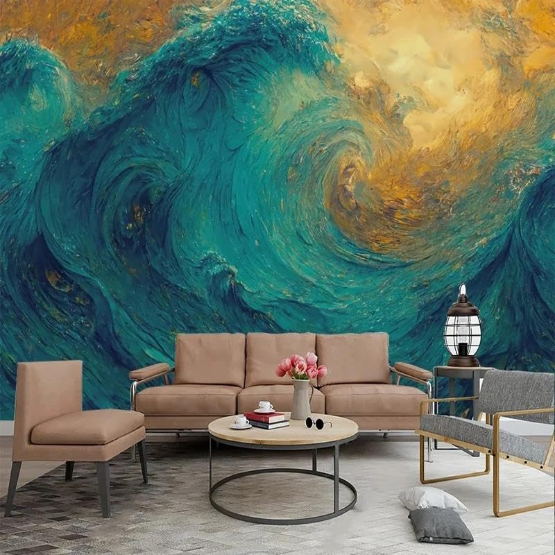 Papier peint mural 3D moderne chambre adulte et grand salon