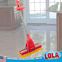 Vista 4 de LOLA Amazin' - Recambio de fregona con rodillo, esponja de espuma, para depurador de pisos y cubiertas, perfecto para pisos de vinilo, azulejos