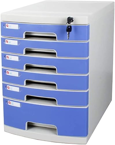 SHABOZ Archivador de escritorio tipo cajón, gabinete de almacenamiento A4 multifunción de 456 capas, utilizado para suministros de oficina de
