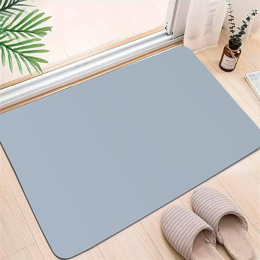 Amazon | Mirx 珪藻土 バスマット 【極厚だから吸水量が違う