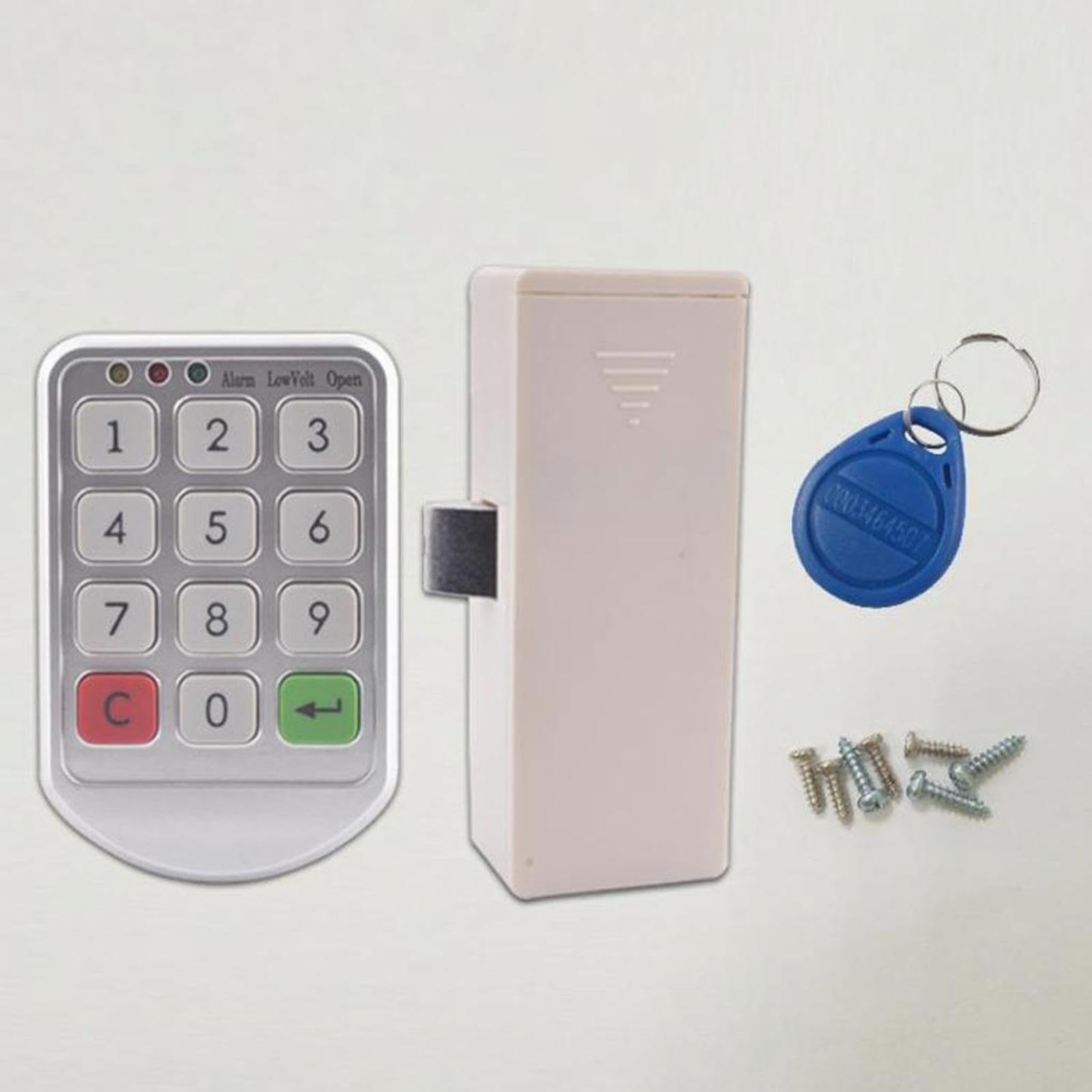 bnf®electronic code locker, steel storage cabinet, gym employee organizer silver for steel cabinet|home & garden|furniture|sofas loveseats & chaises|package includes:1 silver pvc cabinet