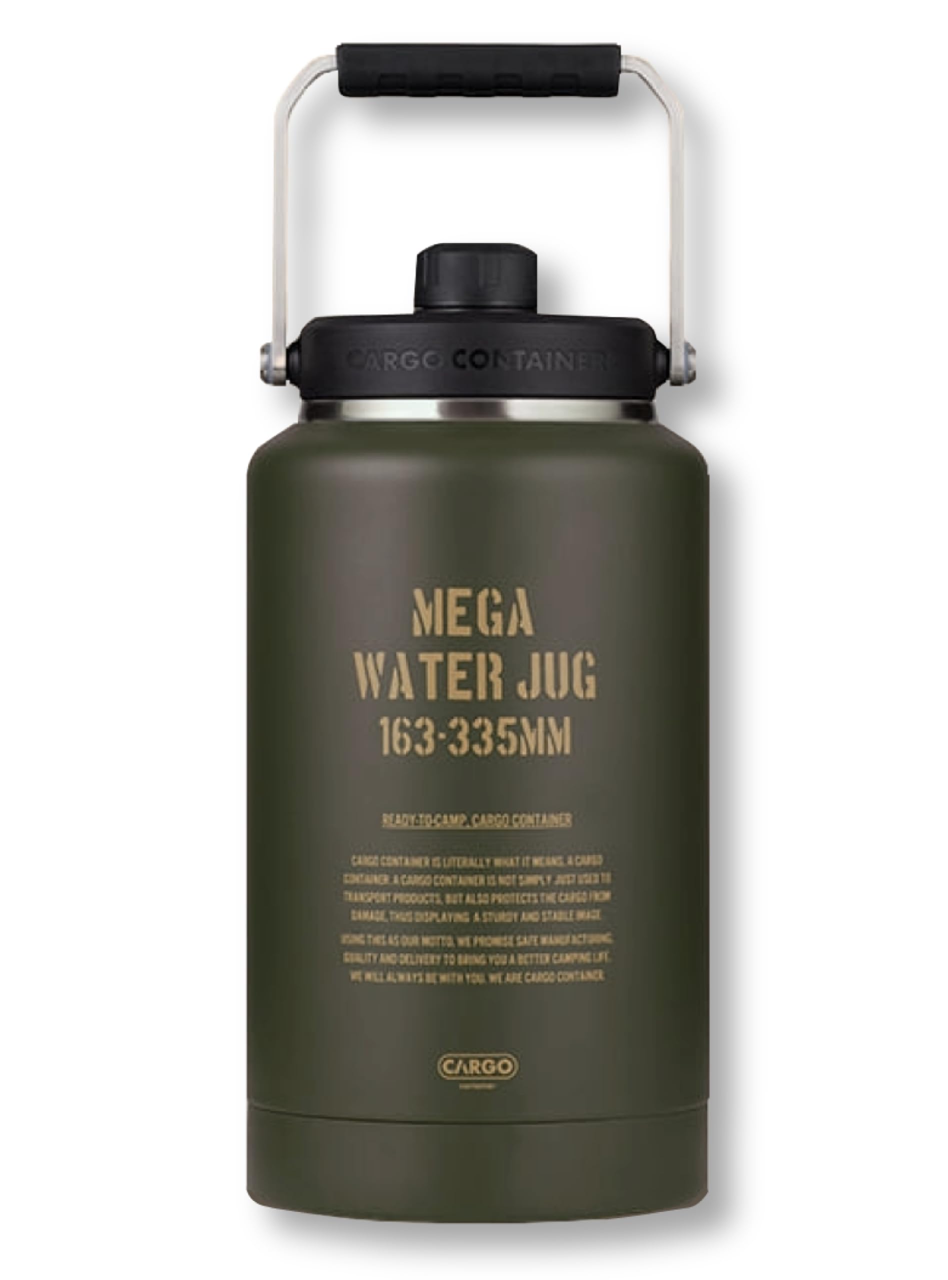 カーゴ コンテナ　MEGA WATER JUG 保冷カバーセット Amazon.co.jp: CARGO CONTAINER カーゴコンテナ MEGA WATER JUG