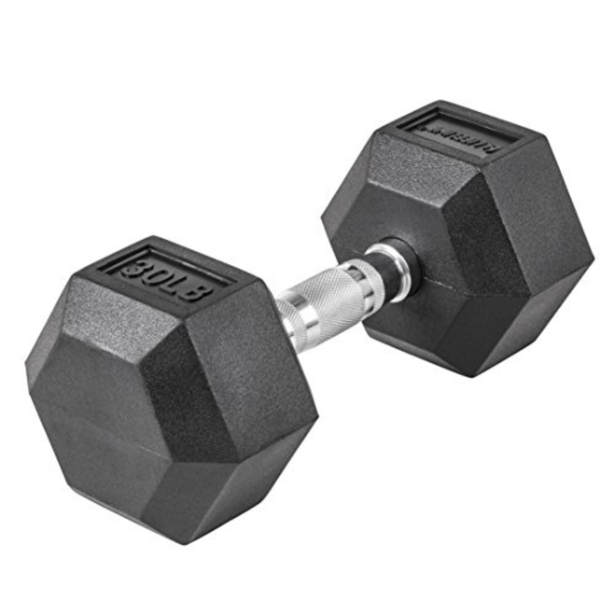 Lifeline Fitness Hex Dumbbells, Rubber Wrapped Hex Dumbbells, Premium Quality, Ergonomic Knurled Handle, Dumb Bells for Exercise, Home Gym Exercise Weights