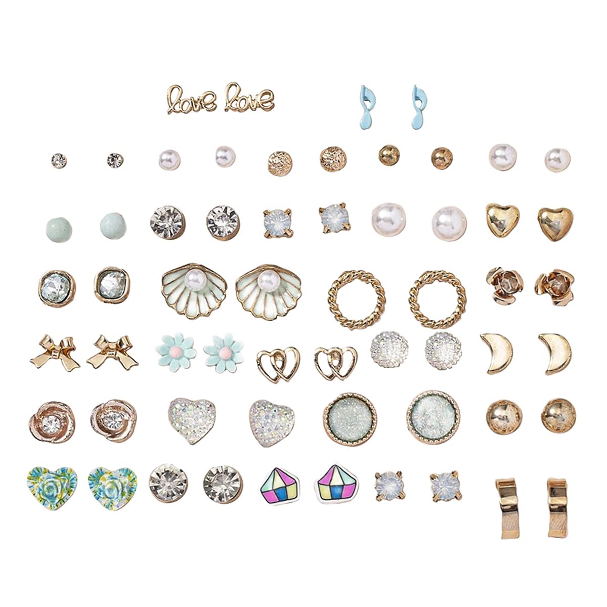 See full amazon price history chart for Jewels Galaxy Jewellery For Women Gold Plated Multicolor Studs Combo of 30 Quirky Pairs (JG-PC-ERGF-8680) Jewels Galaxy Jewellery For Women Gold Plated Multicolor Studs Combo of 30 Quirky Pairs (JG-PC-ERGF-8680) (B0B94C891H) Amazon Price History, Amazon Price Tracker