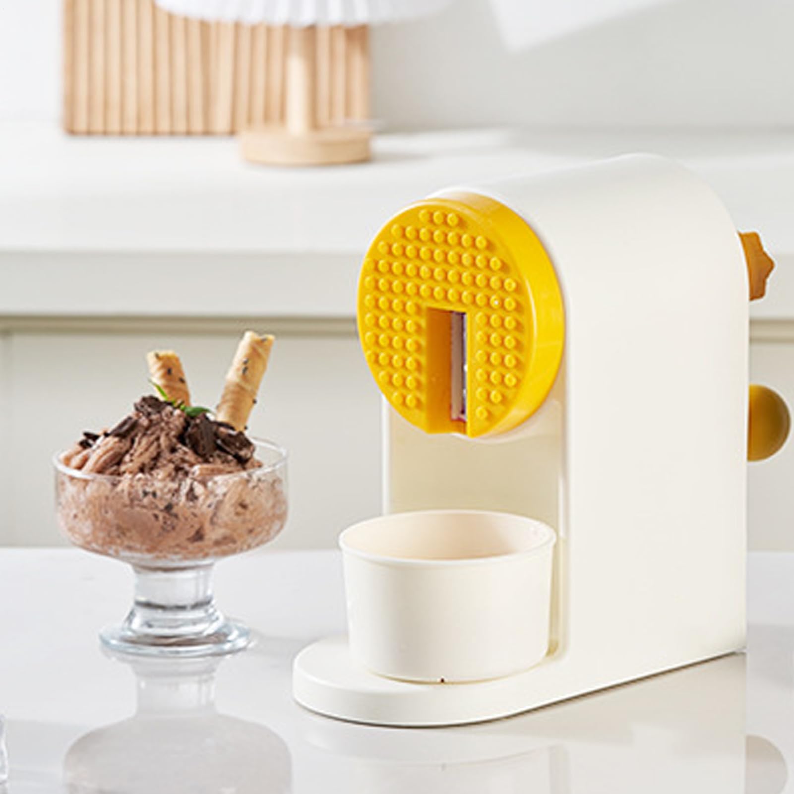 Raspador de hielo - Utensilios de cocina pequeños portátiles para el hogar, trituradora de hielo, para el hogar, oficinas, apartamentos, vacaciones, , día festivo, diario, whisky, baño, barcos