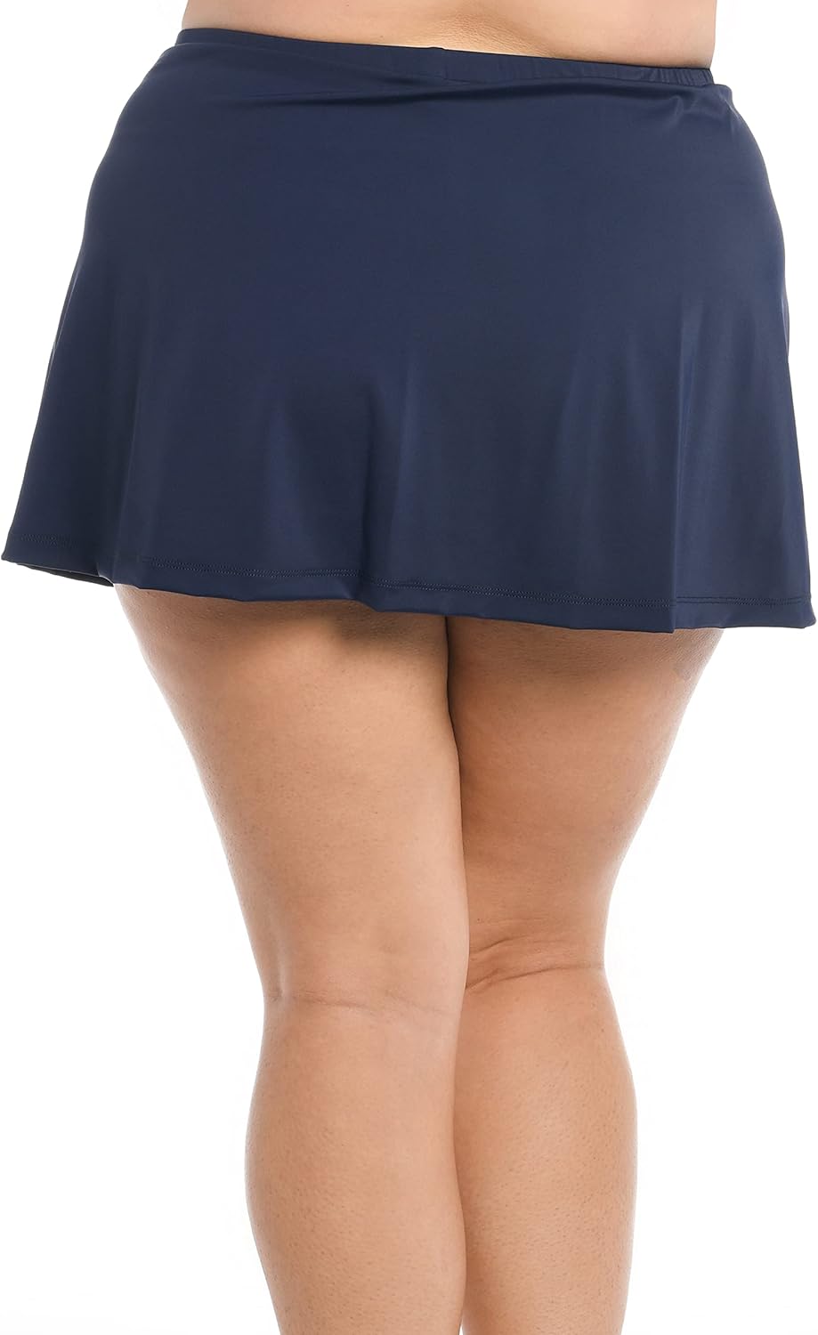 Maxine Of Hollywood Women's Mid Rise Skirted Swimsuit Bottom