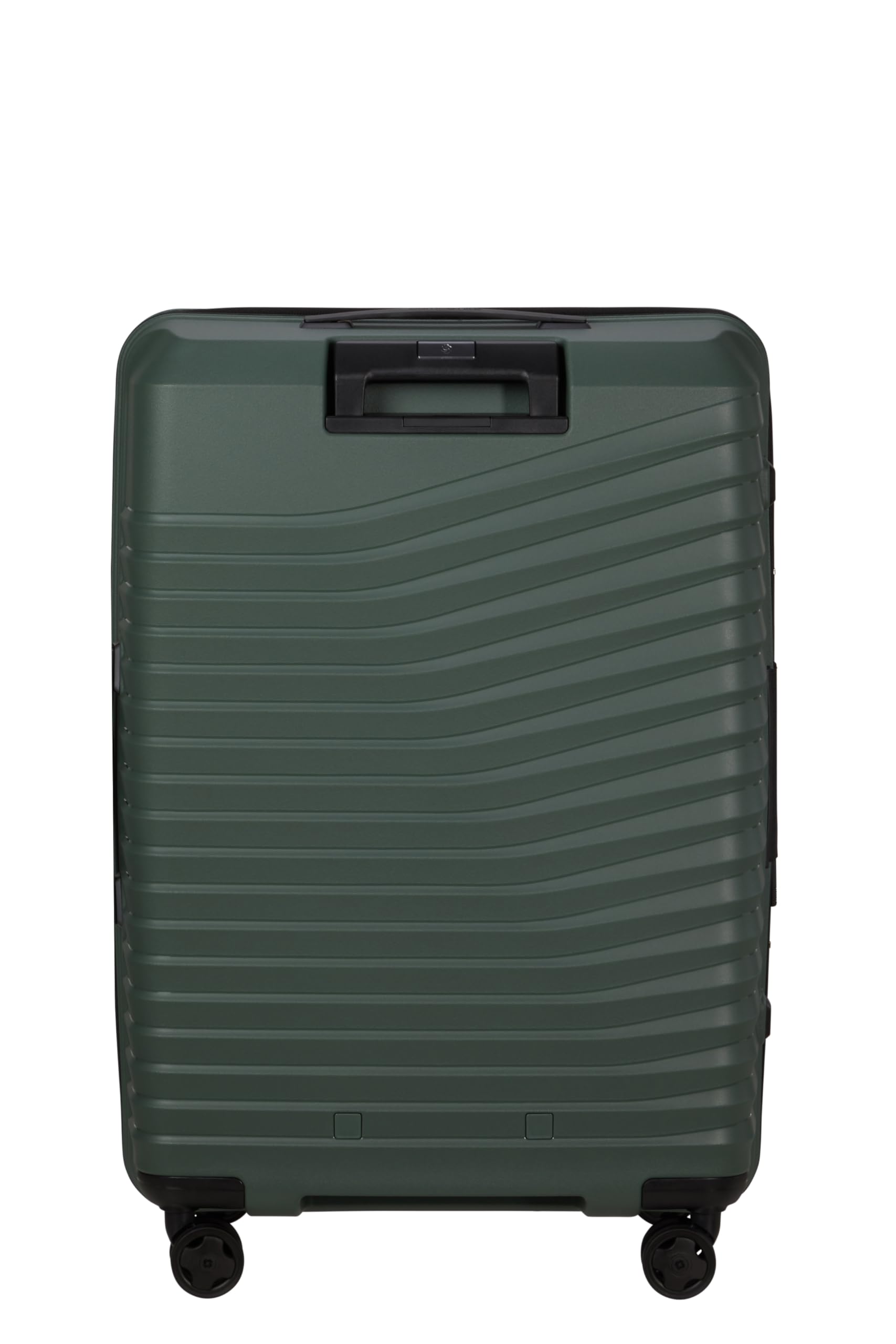 Samsonite Intuo - Spinner M, valigia espandibile, 69 cm, 79/87 L, verde (Olive Green)