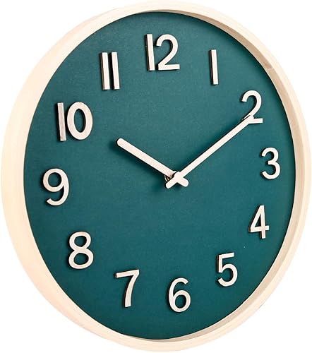 Miniatura 3 de Reloj de pared de 12 pulgadas reloj de pared de madera decoraciones para colgar en la pared decoraciones reloj decorativo grande reloj de cuarzo