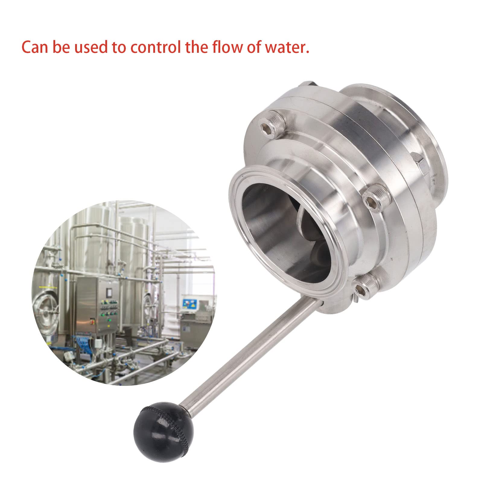 A216 En Acier Inoxydable CMA De La Cat Coe Type Galette Sanitaire Vanne