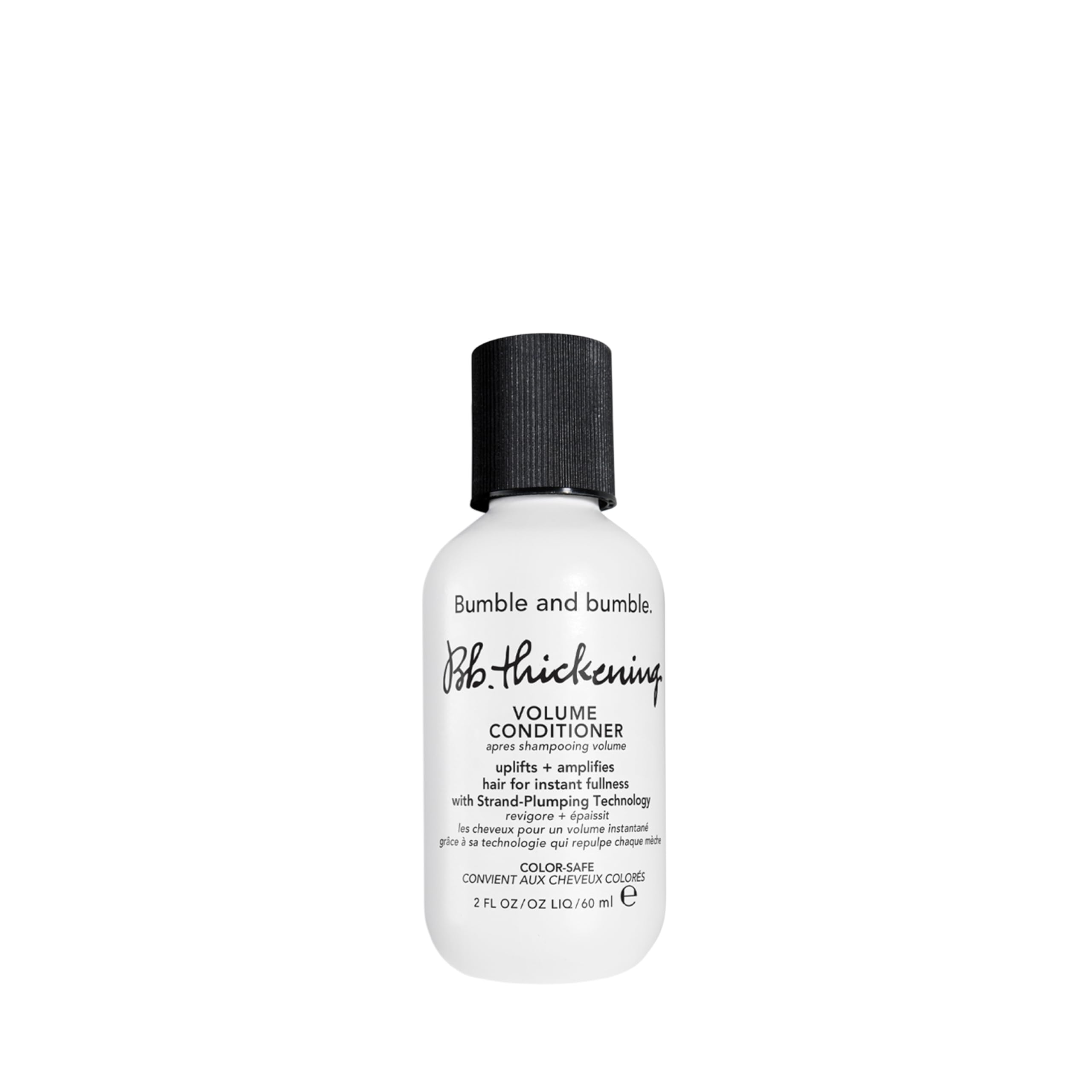 Thickening Volumizing Conditioner | For Instant Fullness | Moisturizing | Color Safe | Straight to Wavy, 60 ml