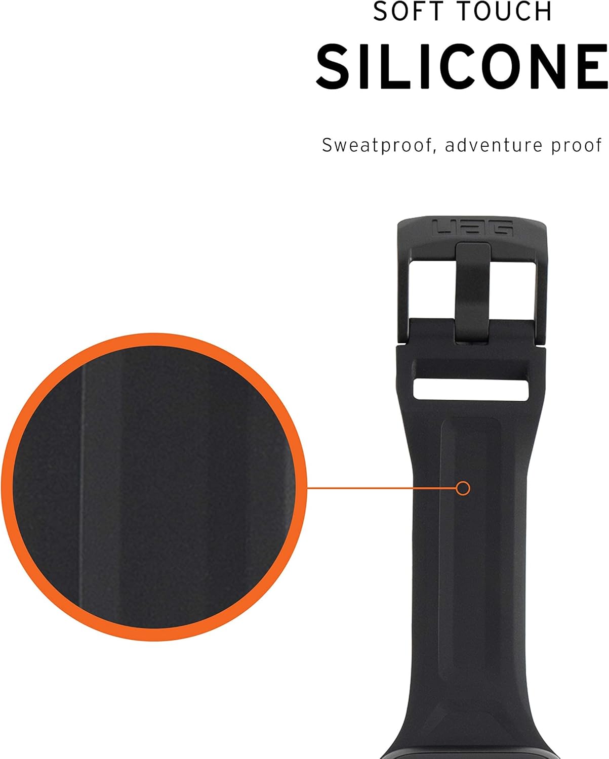 URBAN ARMOR GEAR UAG Compatible with Apple Watch Band 49/46/45/44mm & 42/41/40mm iWatch Series Ultra 3/Ultra 2/Ultra/4-11/SE3/SE2/SE Scout Watch Strap