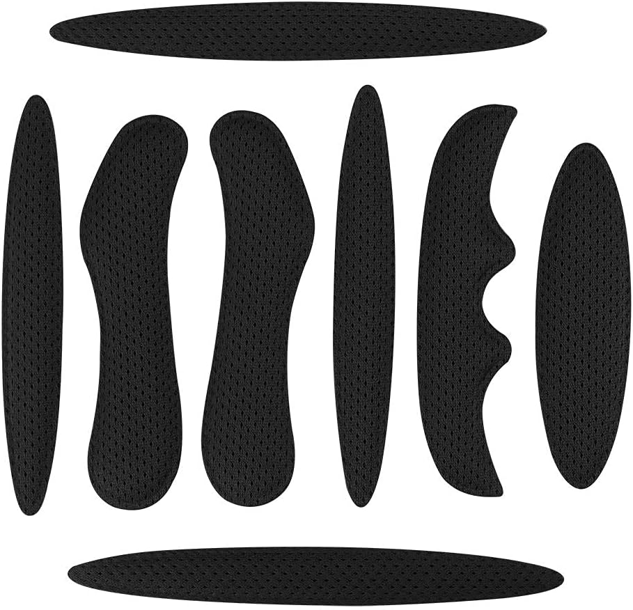AOUTACC Helmet Padding Kit 27Pcs,Bicycle Replacement Universal Foam Pads Kits Set Mats for Bike Motorcycle Cycling Helmet Accessories - Black : Sports & Outdoors