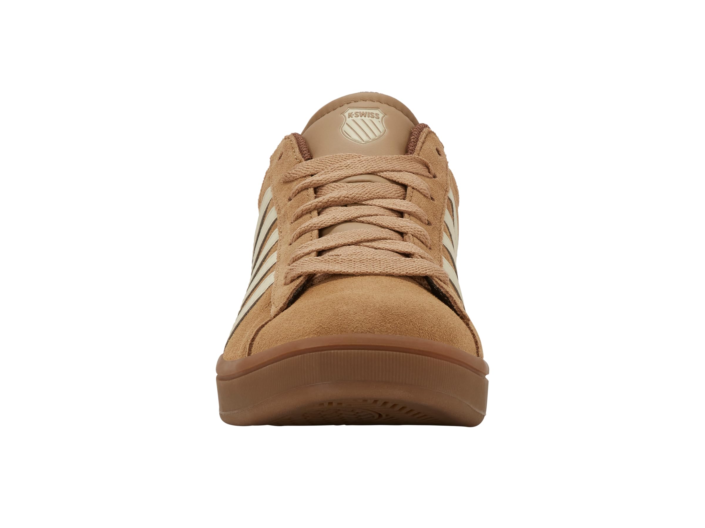 K-Swiss Court Tiebreak II SDE Herren Leder Sneaker Schuhe 09492-275 braun