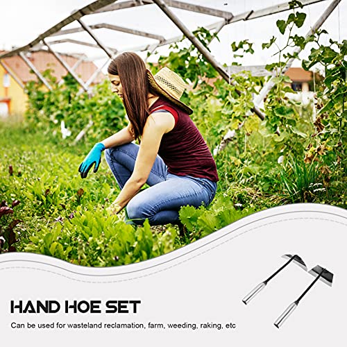 Herramientas manuales de jardinería 2 piezas miniatura 4