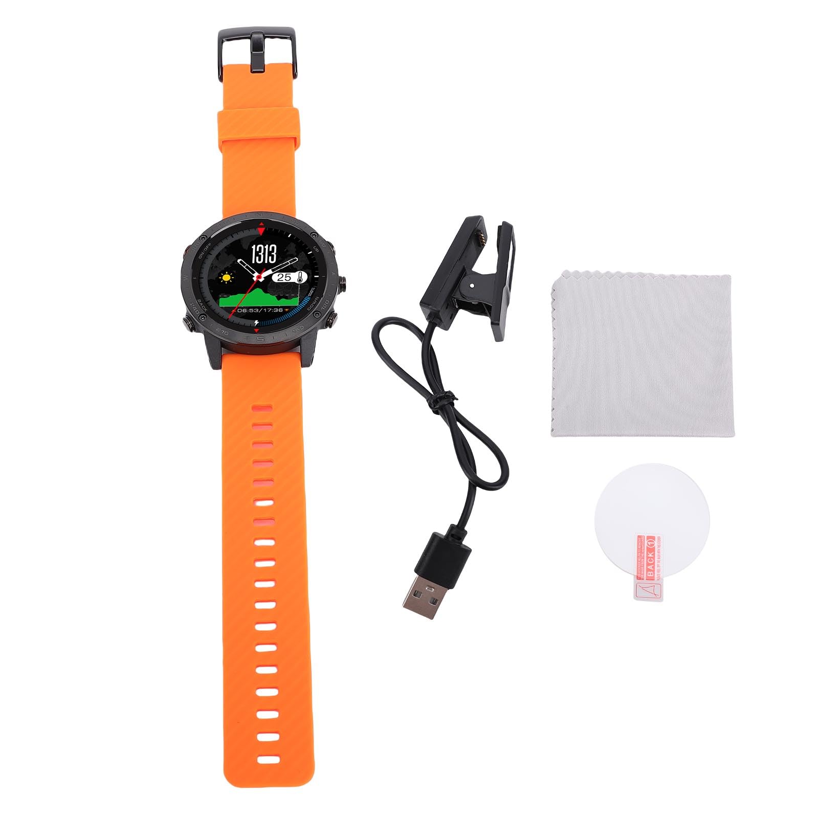 Generic Smart Watch Smartwatch Na rękę Profesjonalne Poziomy Inteligentne Zegarek Sportowy Zegarek Cyfrowy do Pływania Alpinistyki dla Mężczyzn, GPS, Jednostki GPS