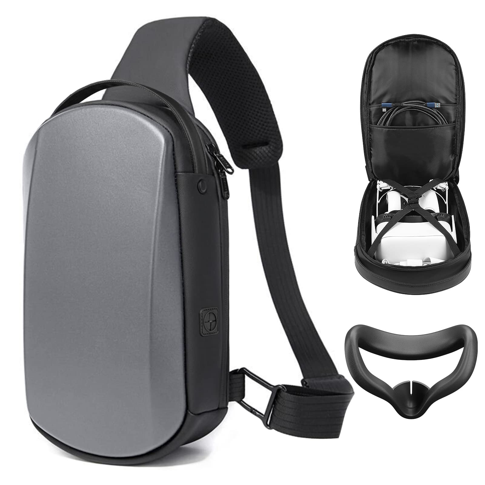 Buy Oculus Quest 2 Carrying Case Waterproof, Portable Protection