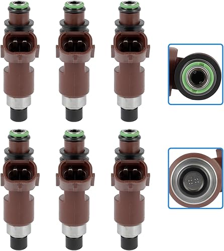 Miniatura 477 de Inyectores de combustible SCITOO de 4 agujeros aptos para 2006-2009 para Volvo para C70 2.5L, 2001-2003 2005-2009 para Volvo para S60 2.4L