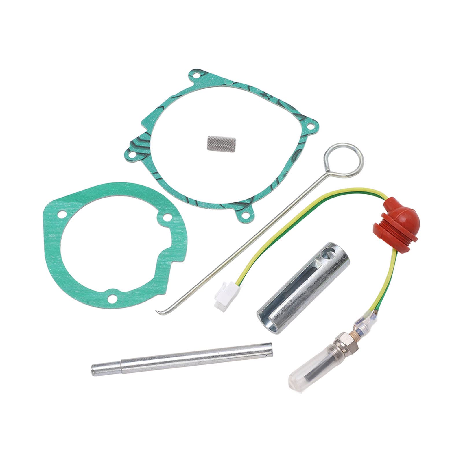 Zestaw Naprawczy Ogrzewania Postojowego 252069100102 dla Webasto 12V 2KW Zestaw Naprawczy Ogrzewania Postojowego na Napędowy z Ceramiczną Uszczelką Klucza do świec żarowych
