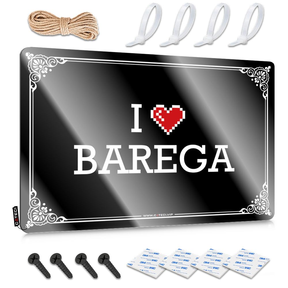 Fzfn Colour Posters Man Cave Stuff Cottage Humorous Fun I Love Barega - Easy To Hang Art(30X40cm)