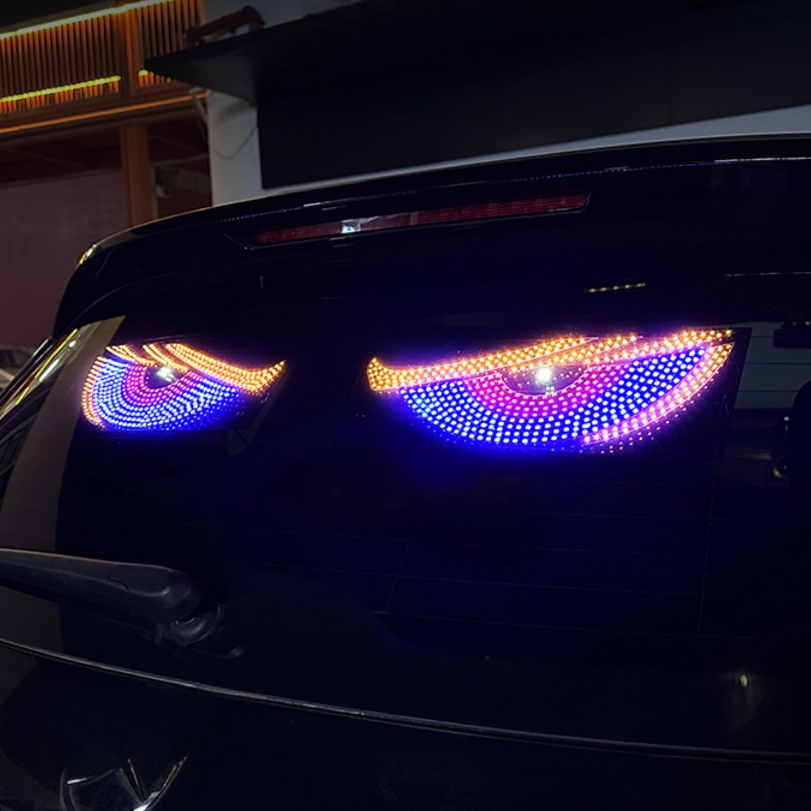 Devil Eyes Lights For Cars,Led Eyes For Truck Windshield,Devil Eyes Light For Windshield,Ojos Led Para Camiones,Big Eye Lights For Truck Windshield blue