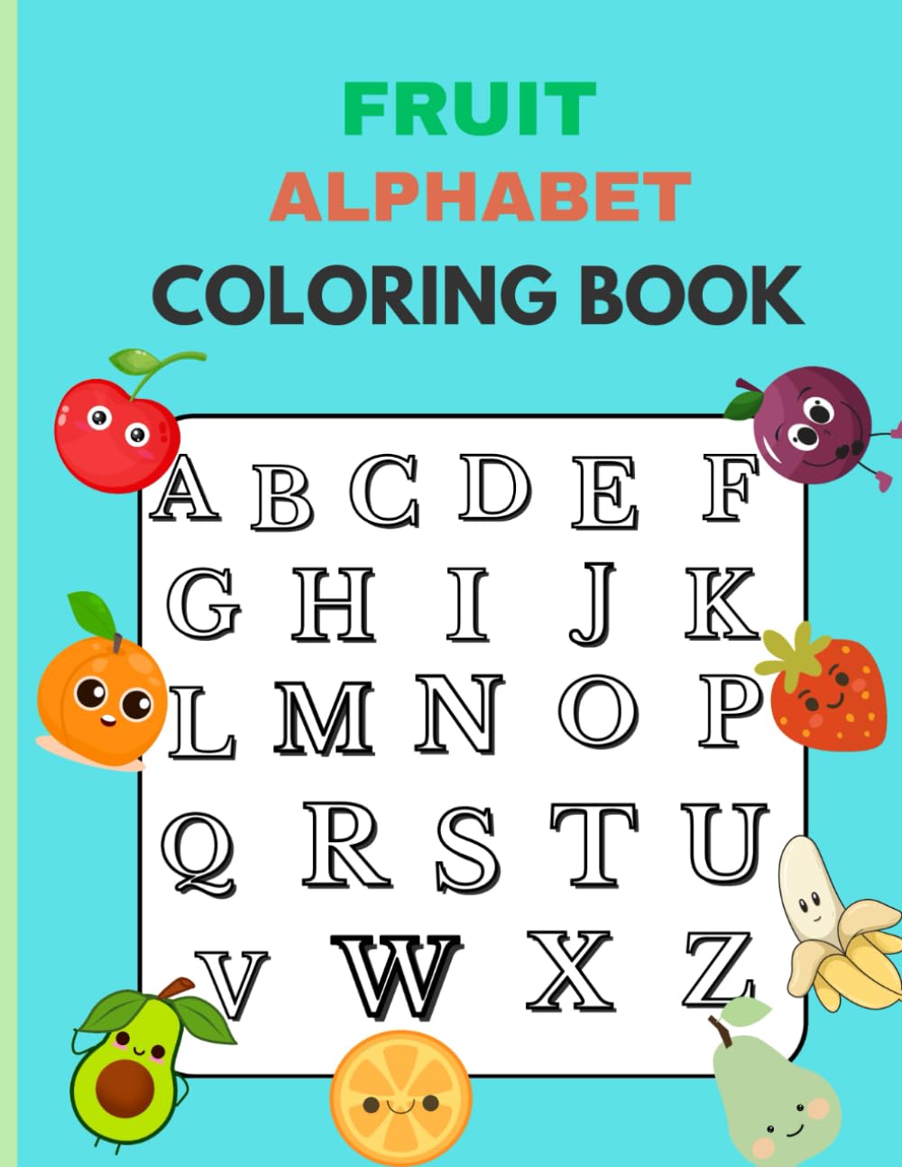 ABC Fruits: Learn & Color