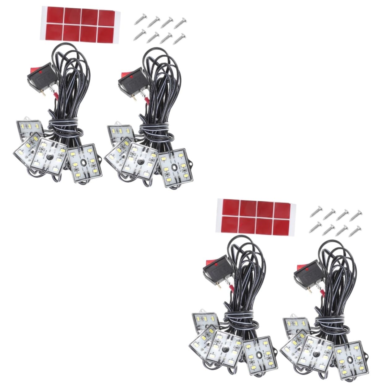 Gatuida 2pièces Lampe Led Leds Pour Intérieur De Camping-car Éclairage De Fourgon Aménagé Avec Accessoires De Van Et Éclairage De Remorque