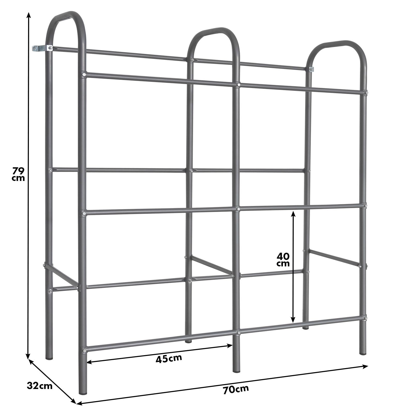 Configura la tua scaffalatura per cassette in plastica 40x30