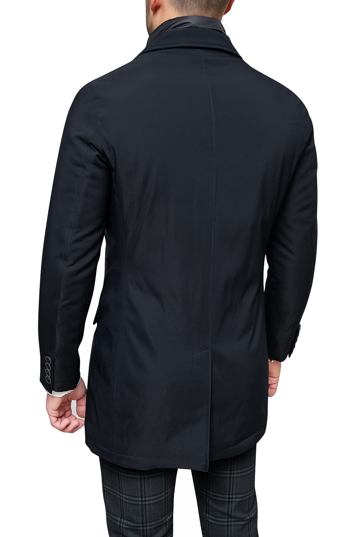 Giaccone piumino uomo Sartoriale giacca Soprabito Elegante casual Invernale