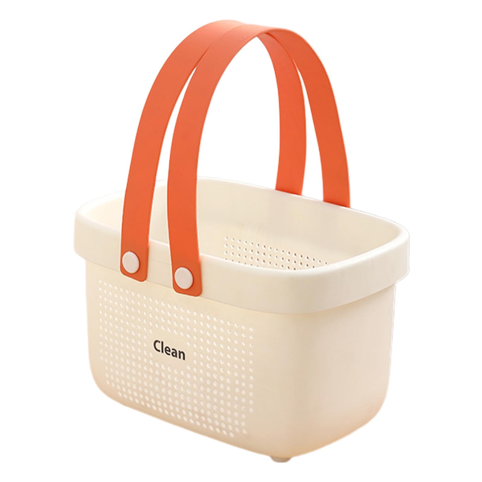 IEUDNS Toiletry Bag Bin Box Organizer Storage Tote Large Capacity Portable Shower Caddy Tote Shower Caddy Basket for