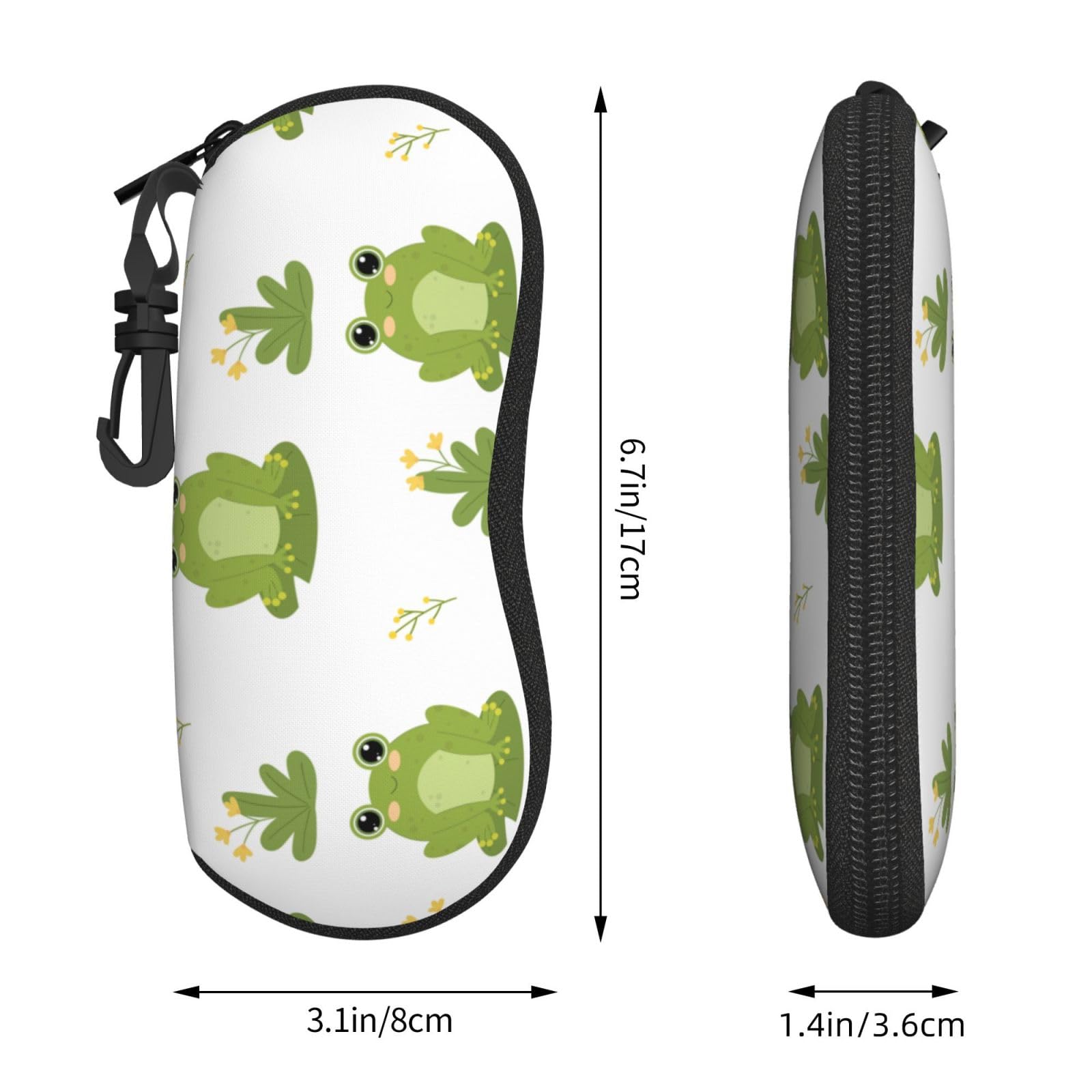 Amazon.co.jp: メガネケース かわいい カエル 眼鏡ケース サングラス