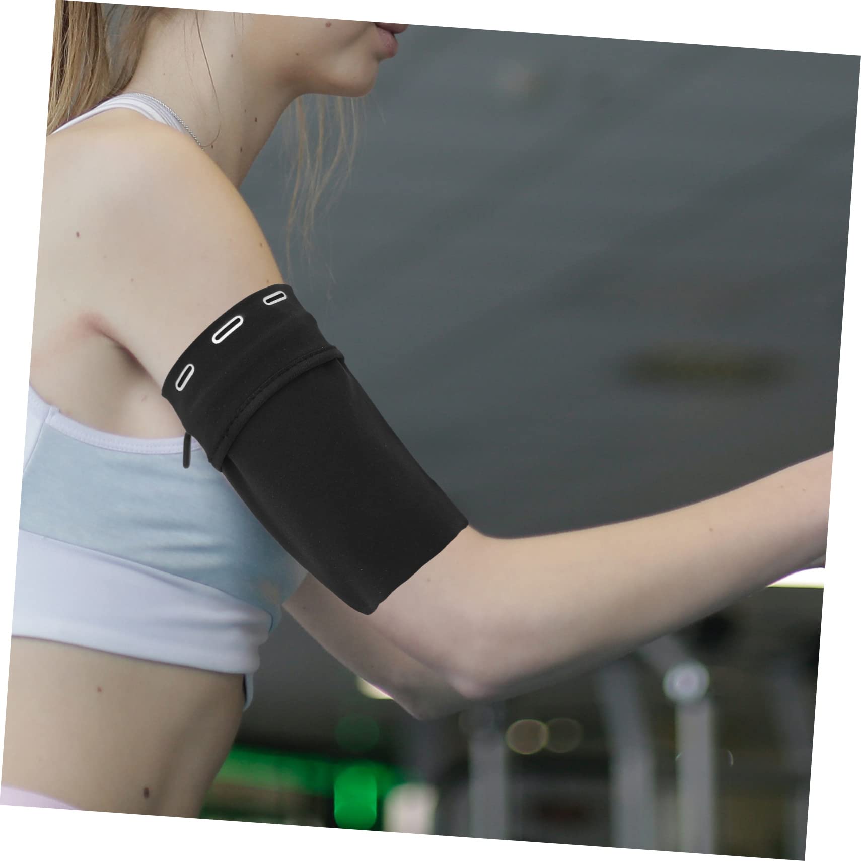 INOOMP 5 Pezzi Borsa Universale Per Cellulare Da Uomo Borsa Sportiva Da Braccio Con Cerniera Custodia Per Telefono Da Corsa Materiale Confortevole Per Il Fitness