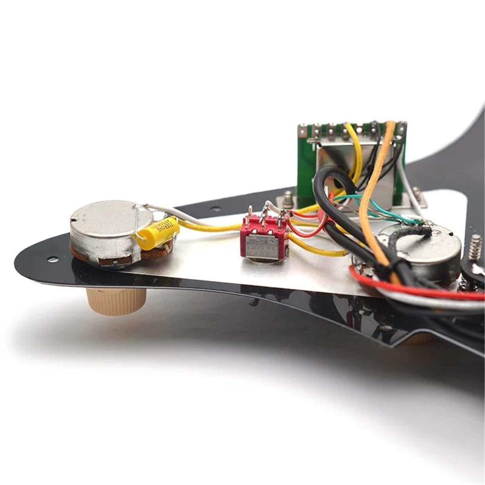 Pickup Per Battipenna Pre-cablato Battipenna Per Chitarra Precablato SSS | Alnico 5 Pickup/3 Bobine Singole Caricate Con Protezione Push-pull Divisa Per Parti Di Chitarra Elettrica(3/4)
