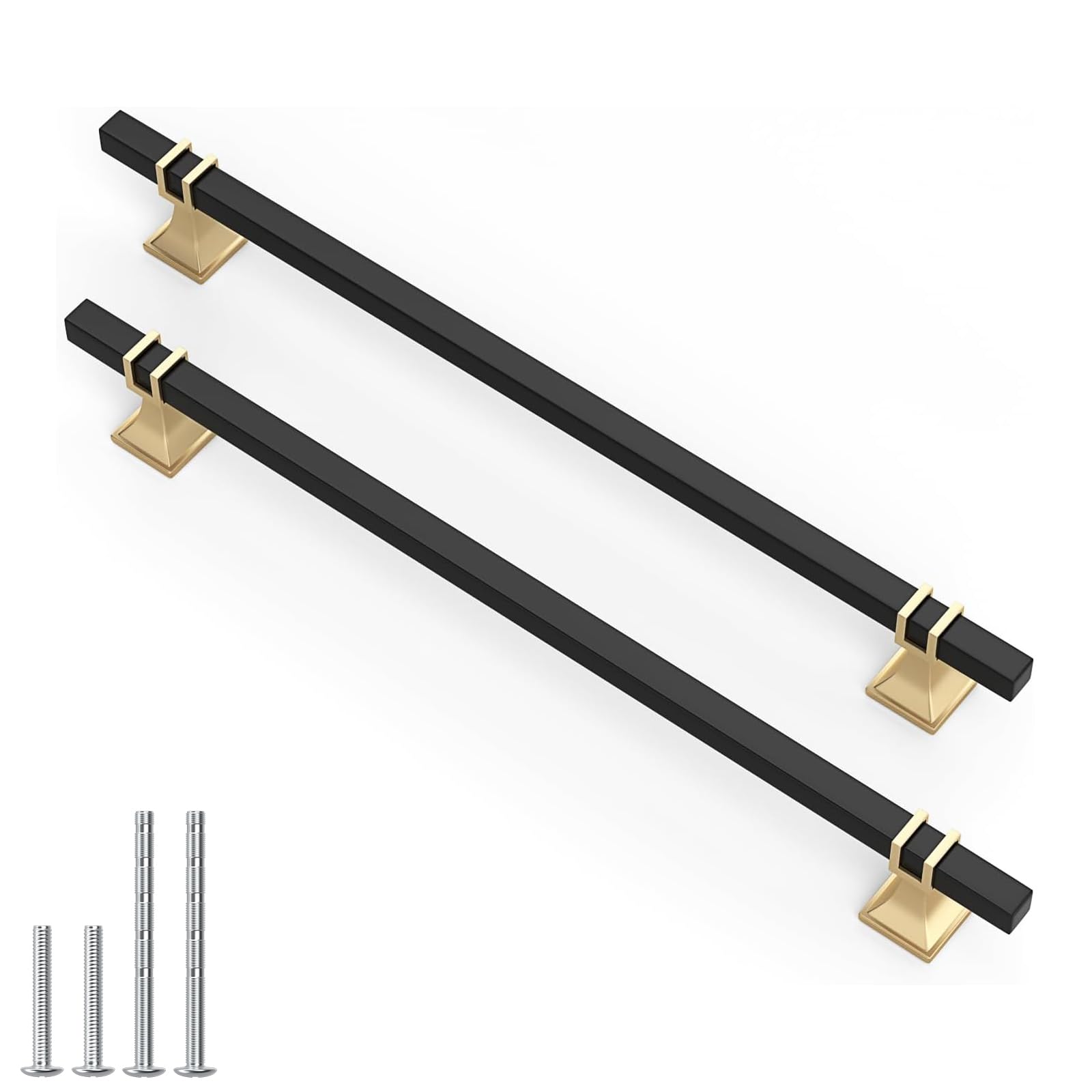 10 Pack 5 Inch Black and Gold Cabinet Pulls Kitchen Cabinet Handle — Amazon image 32