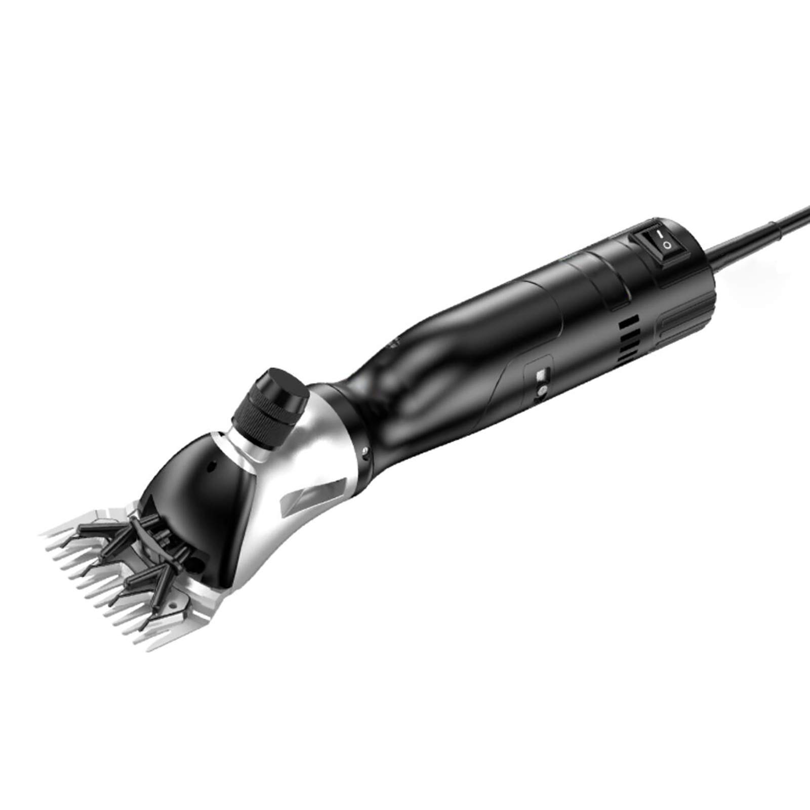 Forbici elettriche per Lana tosatrici per Lana da 1000 W 6 velocità Regolabili Portatili elettriche per Pecore Alpaca + Borsa Lama a 9 Denti curvi,Lama a 9 Denti curvi