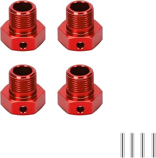 RCAWD Alloy 17mm Wheel Hex for 1/6 Losi Super Baja Rey Rock Rey Car