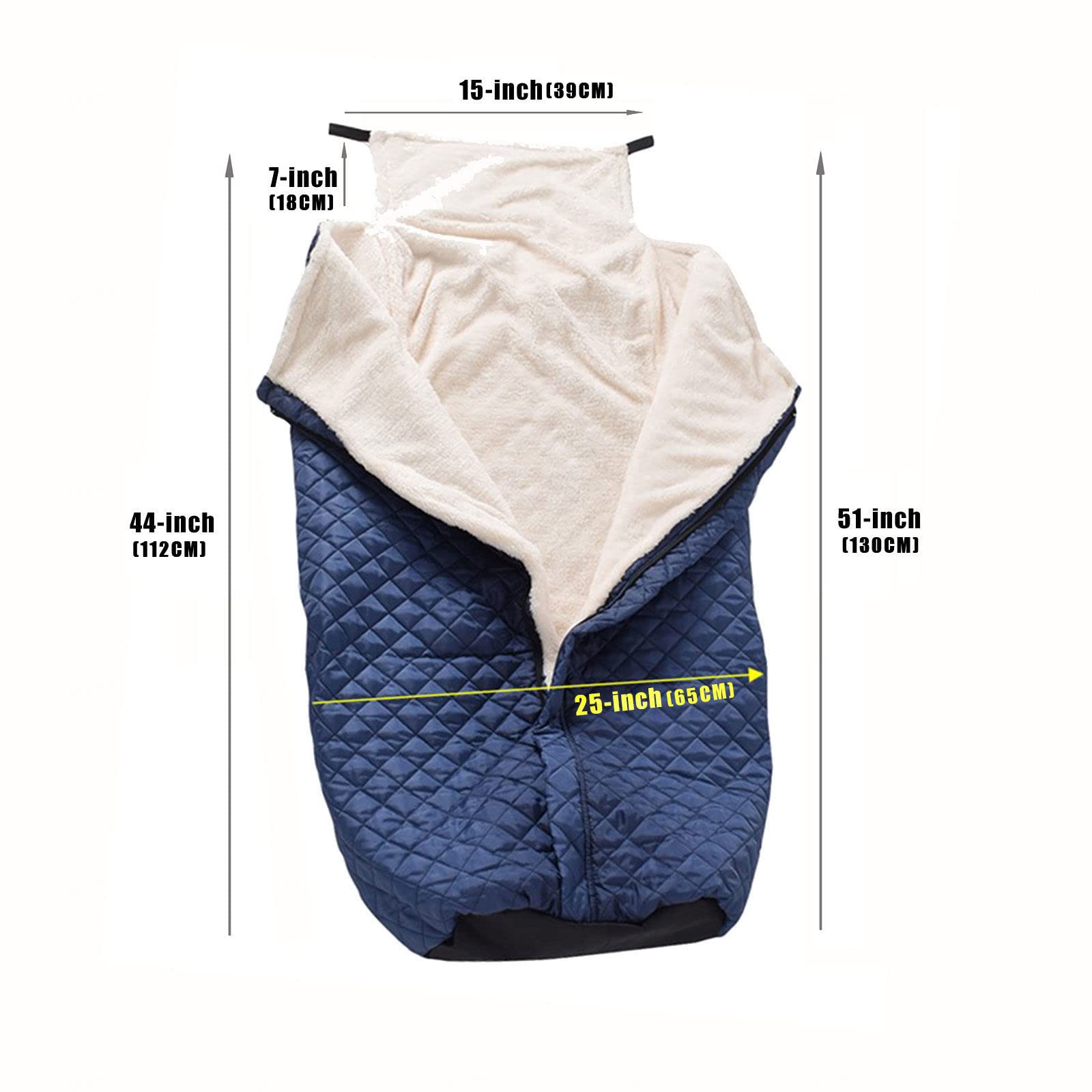 Funda Impermeable para Silla de Ruedas, Manta cálida de Invierno, Accesorios para Silla de Ruedas, con Cremallera y Manta cálida para Silla de Ruedas con vellosidades