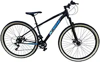 Bicicleta Aro 29 Ksw Adulto 21 velocidades Suspensão Dianteira 80mm Pneu Faixa Amarelo