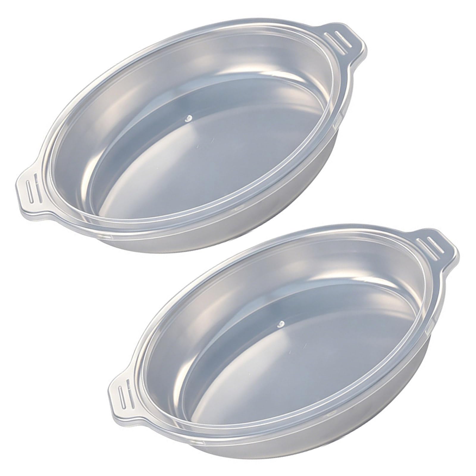 our fave Rustproof Round Stainless Steel Food Savers with Lids for Picnics Leakproof Treat Holders