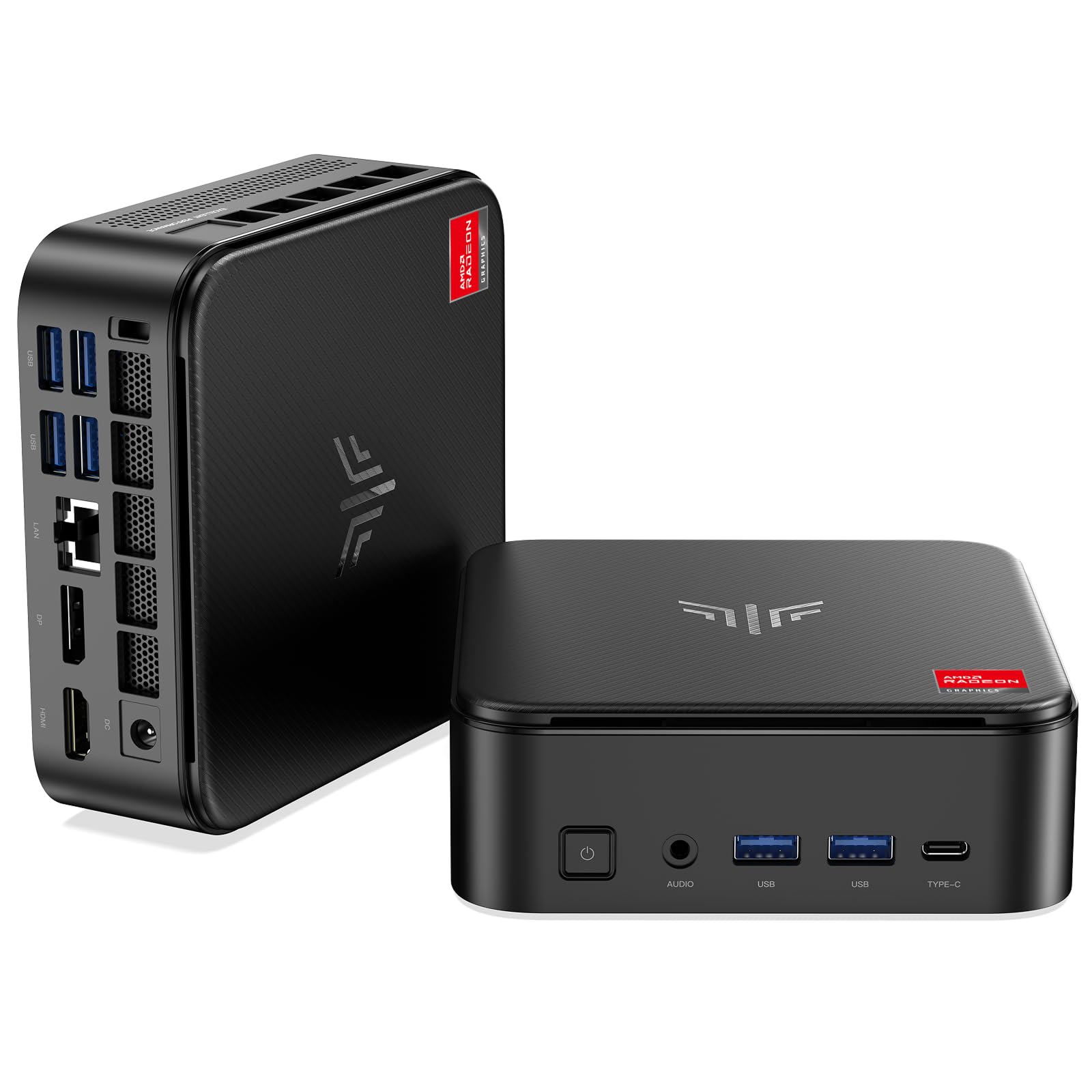 NiPoGi E3B Mini PC by ΑMFD Ryzen 5 7430U (Max 4.3GHz, 6C/12T, Better Than 5500U/5650U/5675U), 16GB RAM/512GB SSD, Mini Desktop Studio, WiFi 6/BT 5.2/4K Triple Display/VESA Supported