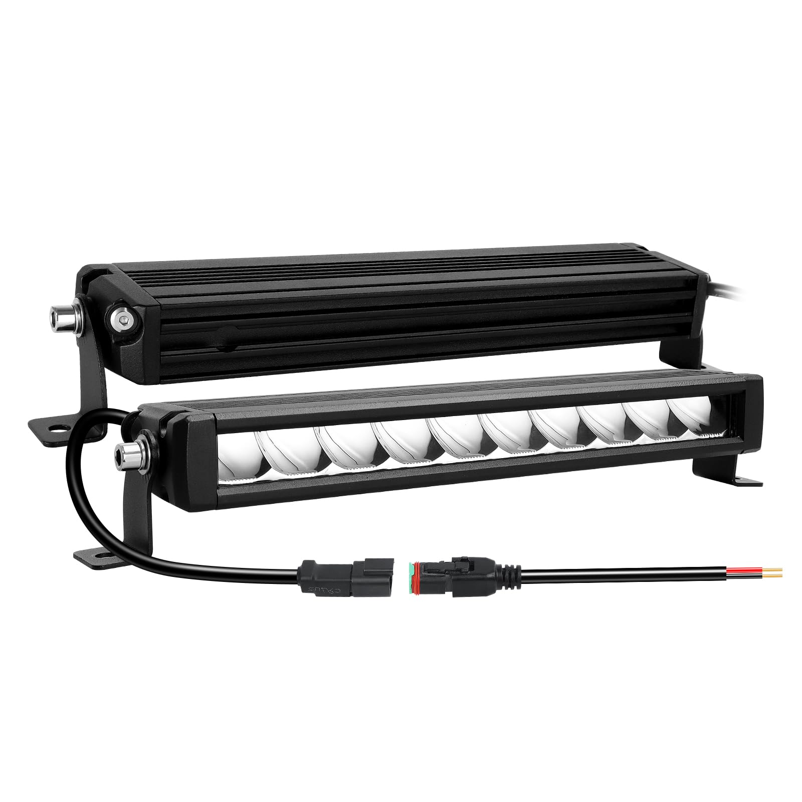Willpower Barra LED Fuoristrada 30cm 30W 12V 24V Luci per Auto Barca 4x4