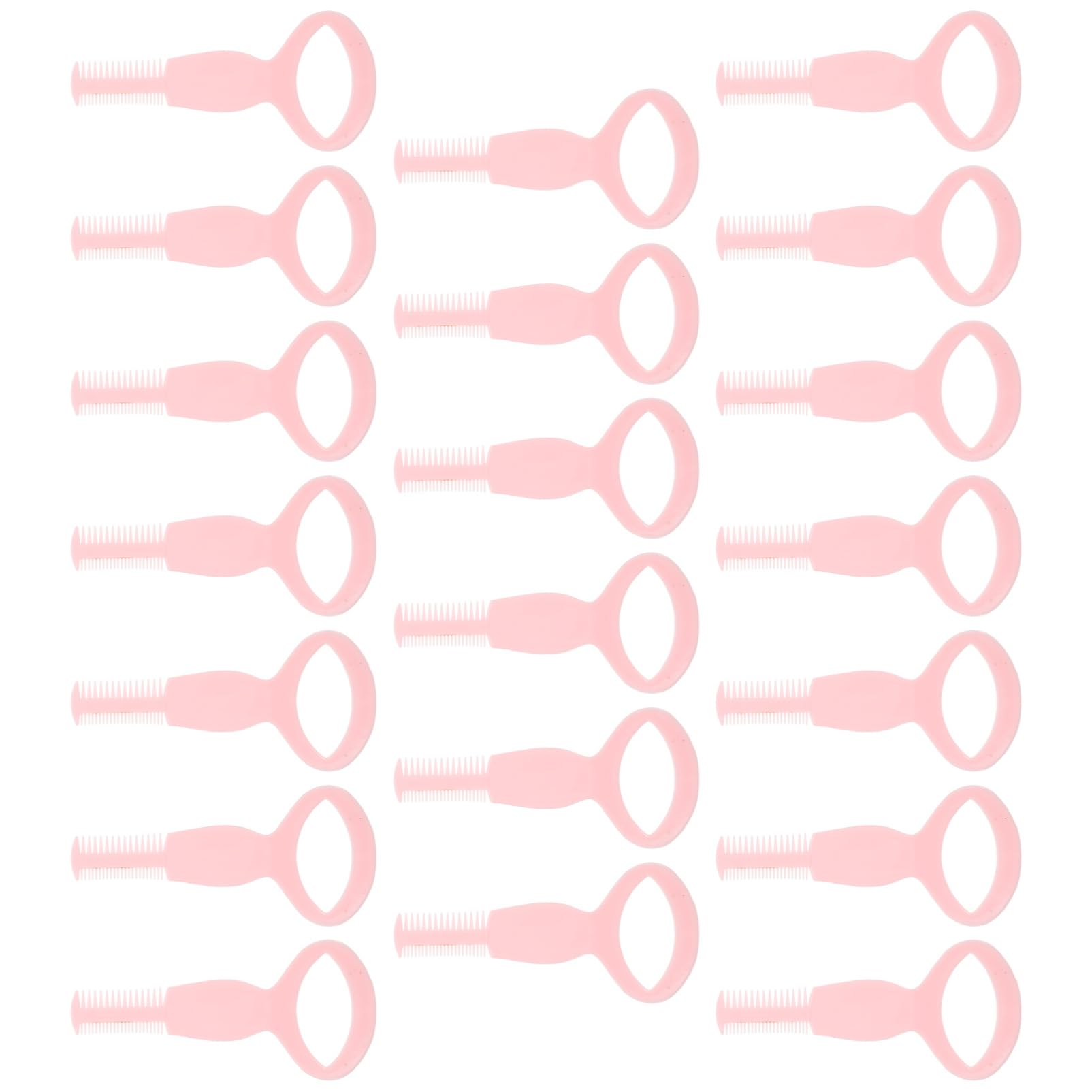 SOESFOUFU Mascara Applicator Tool 20pcs Lash Mascara Guard Pp Material Ideal for Makeup Practice Random Color